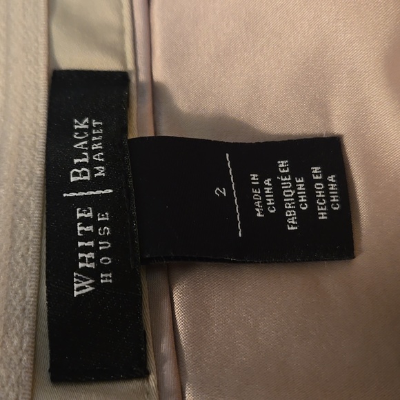 NWOT WHBM gold ombre sequin bustier size 2 - Picture 7 of 7